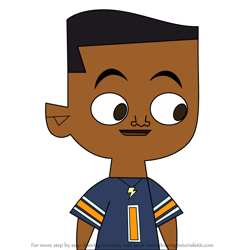 How to Draw Lightning Jr. from Total DramaRama