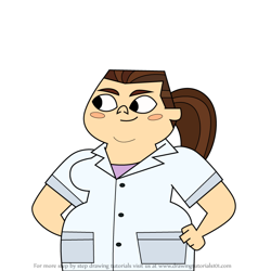 How to Draw MacArthur from Total DramaRama