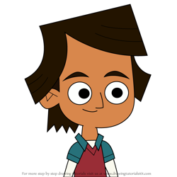 How to Draw Noah from Total DramaRama