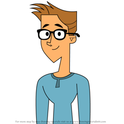 How to Draw Tom from Total DramaRama