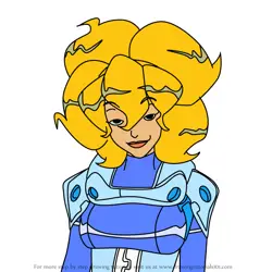 How to Draw Lady Luna from Totally Spies!