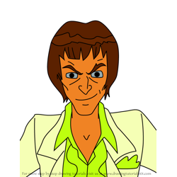 How to Draw Vladimir Kozyrev from Totally Spies!