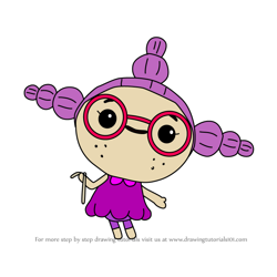 How to Draw Mila from True and the Rainbow Kingdom