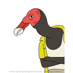 How to Draw Bruce from Tuca & Bertie