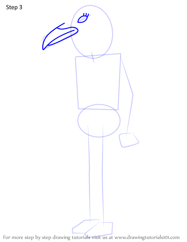 How to Draw Ebony Black from Tuca & Bertie (Tuca & Bertie) Step by Step ...