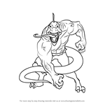 How to Draw Lizard from Ultimate Spider-Man