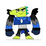 How to Draw Eagleator from Unikitty!