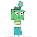 How to Draw Green Mom from Unikitty!