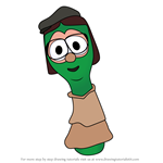 How to Draw Annie Onion from VeggieTales in the City