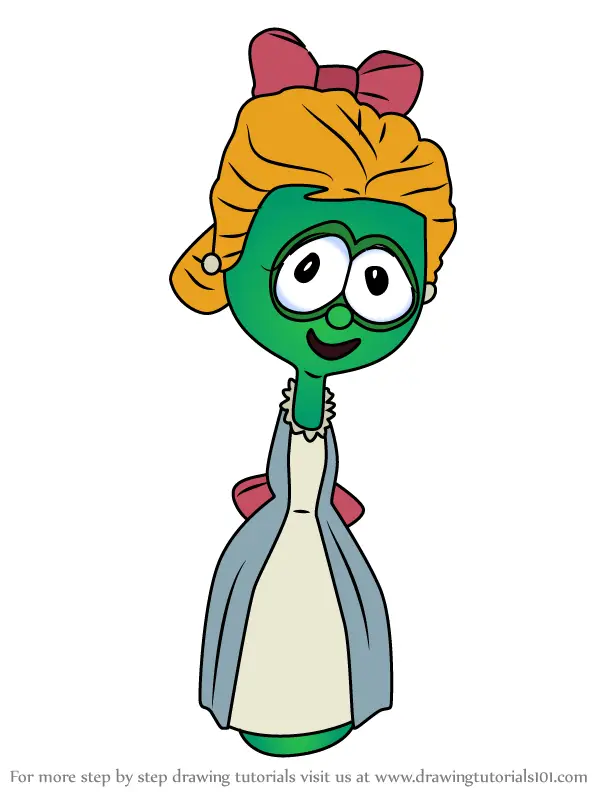 Learn How to Draw Eloise from VeggieTales in the City (VeggieTales