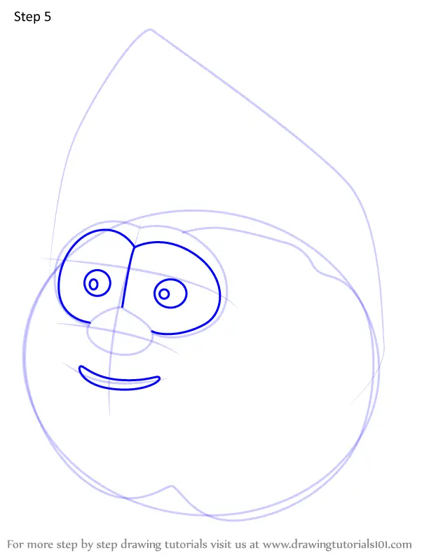 How to Draw The Peach from VeggieTales in the City (VeggieTales in the ...