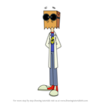 How to Draw Dr. Flug Slys from Villainous