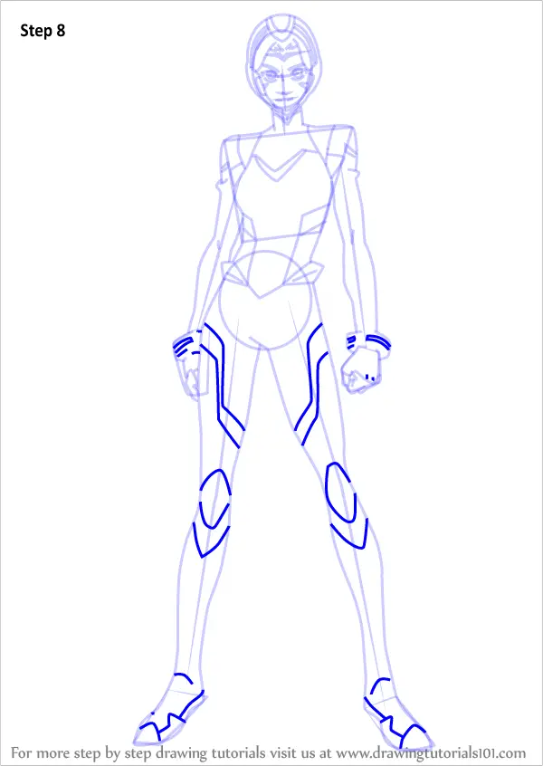 How to Draw Allura with Helmet from Voltron - Legendary Defender ...