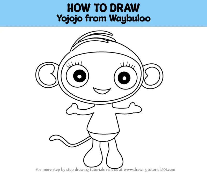 How to Draw Yojojo from Waybuloo (Waybuloo) Step by Step ...