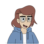 How to Draw Ari Curd from We Bare Bears