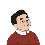 How to Draw Jon Park from We Bare Bears