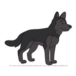 How to Draw Kirk from We Bare Bears