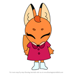 How to Draw Madeline Malin from We Bare Bears