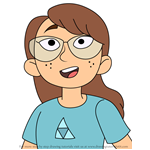 How to Draw Marie from We Bare Bears