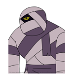 How to Draw Mummy from We Bare Bears