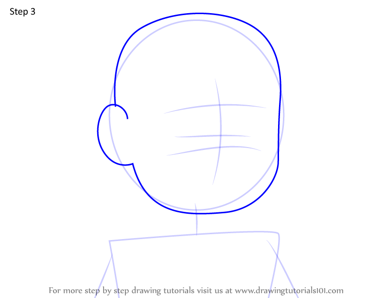 How to Draw Pet Shoppe Owner from We Bare Bears (We Bare Bears) Step by