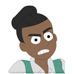 How to Draw Saanvi Patel from We Bare Bears