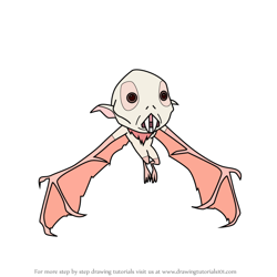 How to Draw Flutterskull from Welcome to the Wayne