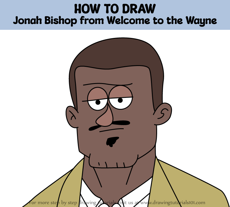 How to Draw Jonah Bishop from Welcome to the Wayne (Welcome to the