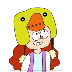 How to Draw Little Girl from Welcome to the Wayne