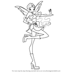 How to Draw Aisha from Winx Club