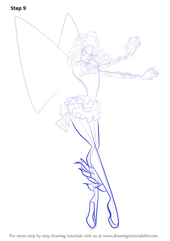 Learn How to Draw Daphne from Winx Club (Winx Club) Step by Step