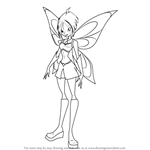 How to Draw Mirta from Winx Club