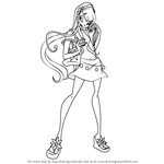 How to Draw Stella from Winx Club