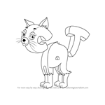 How to Draw Cat from WordWorld