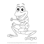 How to Draw Frog from WordWorld