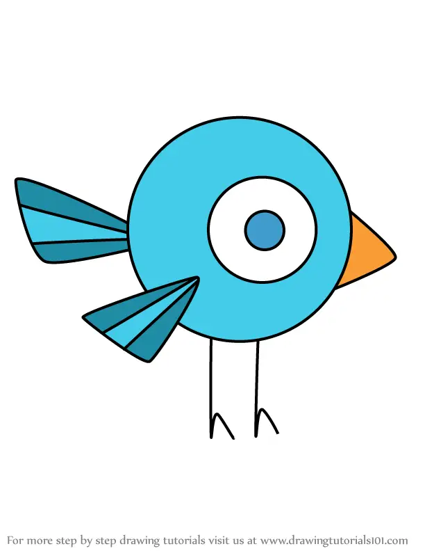 How to Draw Birdy Bird from Wow! Wow! Wubbzy! (Wow! Wow! Wubbzy!) Step ...