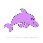 How to Draw Dolly Dolphins from Wow! Wow! Wubbzy!