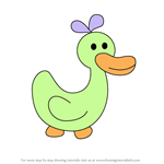 How to Draw Ducky-Ducks from Wow! Wow! Wubbzy!