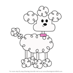How to Draw Fifi the Dog from Wow! Wow! Wubbzy!