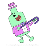 How to Draw Mr. Hapgood from Wow! Wow! Wubbzy!