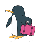 How to Draw Penguins from Wow! Wow! Wubbzy!