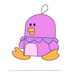 How to Draw Puff-Puff Penguins from Wow! Wow! Wubbzy!
