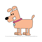 How to Draw Sprinkles the Dog from Wow! Wow! Wubbzy!