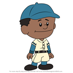 How to Draw Jackie Robinson from Xavier Riddle and the Secret Museum