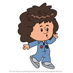How to Draw Sally Ride from Xavier Riddle and the Secret Museum