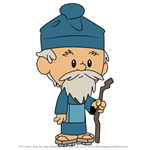 How to Draw Tomioka Tessai from Xavier Riddle and the Secret Museum