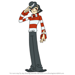 How to Draw Le Mime from Xiaolin Showdown