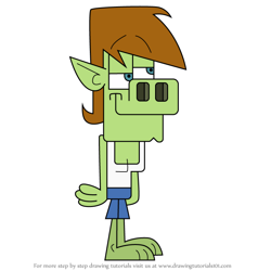 How to Draw Jobeaux from Yin Yang Yo!