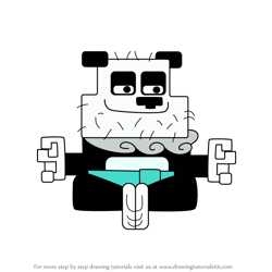 How to Draw Master Yo from Yin Yang Yo!