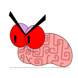 How to Draw Mastermind Brain from Yin Yang Yo!